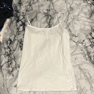 White Spaghetti Strap Top